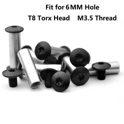 Kit tornillos repuesto T8 Torx M3.5 para cuchillo plegable – Aceroinoxidable