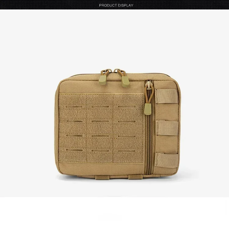 Bolsa táctica MOLLE CLUSGO en negro