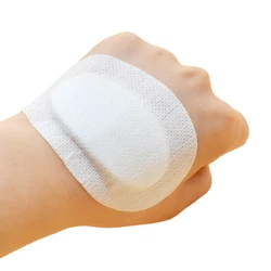 Apósito adhesivo transpirable e impermeable para heridas, kit