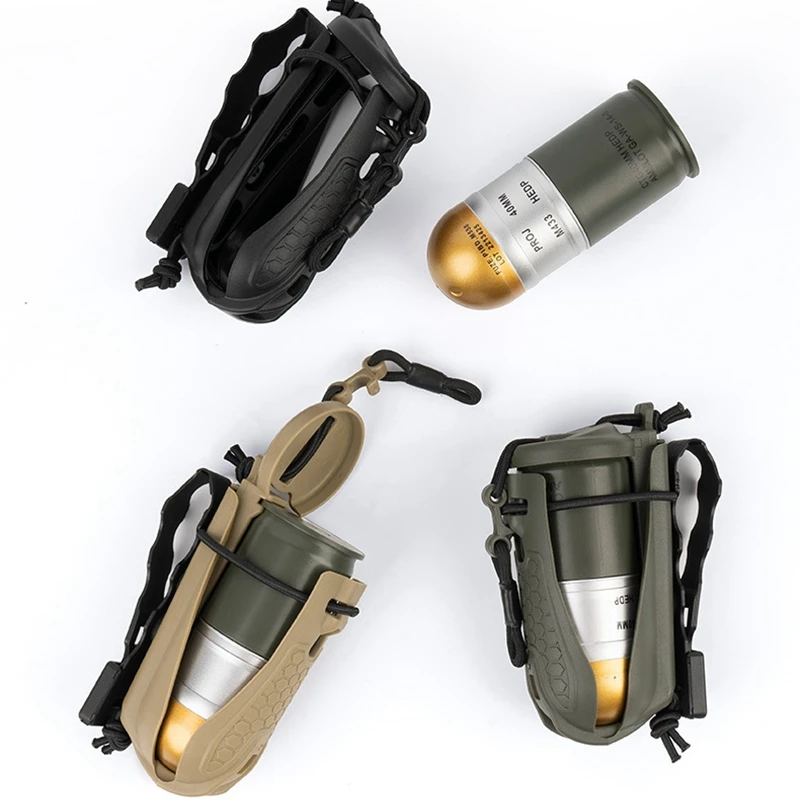 Bolsa MOLLE para granada M433 compatible con chaleco táctico - imagen 4