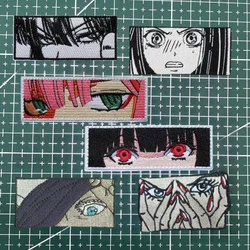 Parche moral anime ojos – Velcro bordado para mochila táctica