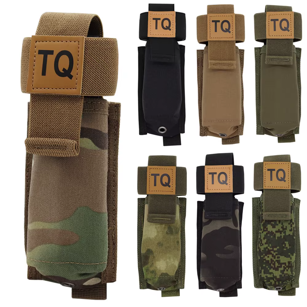 Bolsa torniquete táctico MOLLE con soporte TQ kit trauma EMT
