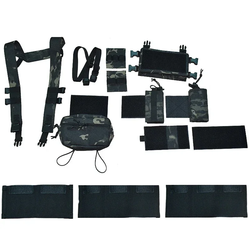 MK3 Chaleco táctico porta-cargadores microchasis en nylon - imagen 3