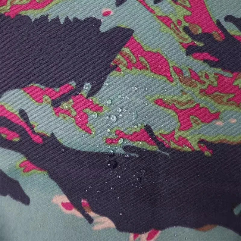 Tela de camuflaje rayas de tigre Miami nylon 500D impermeable - imagen 4