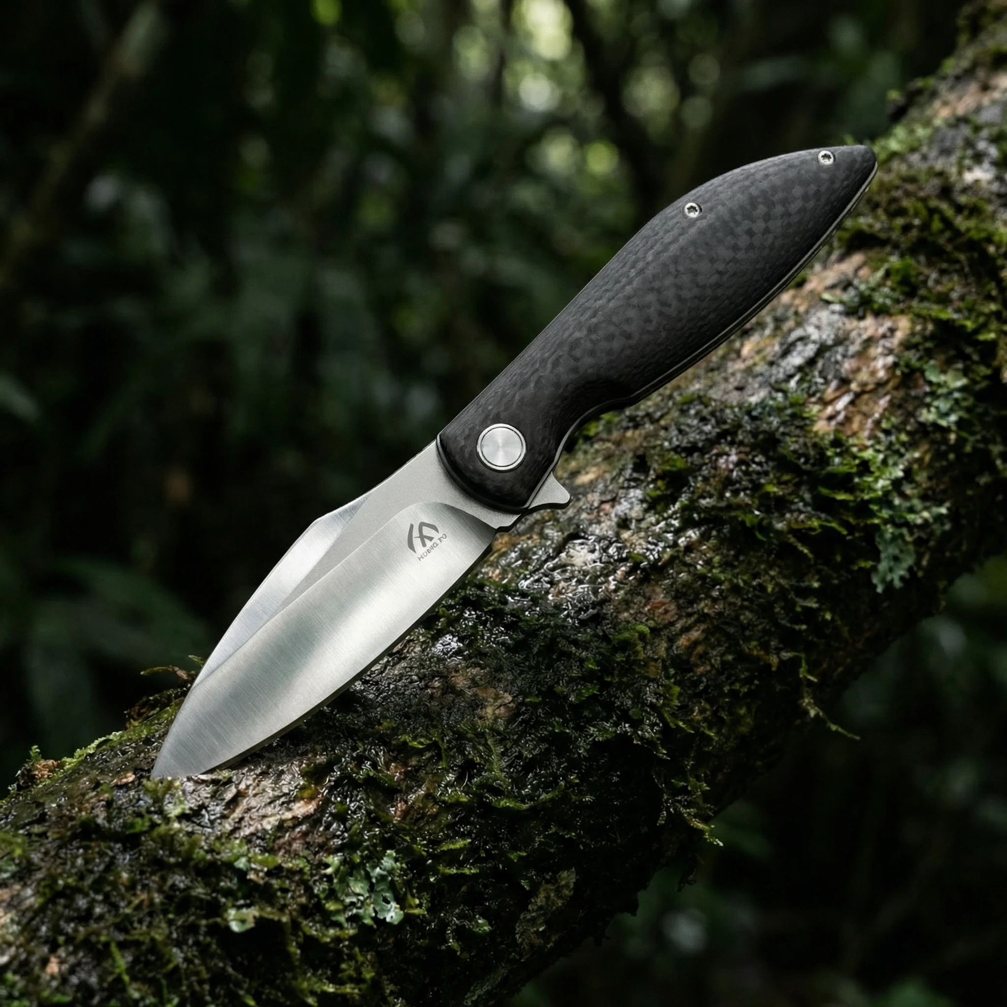Cuchillo plegable de acero para exteriores, emergencia y camping - imagen 5