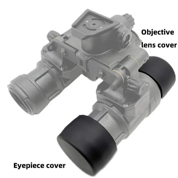 PVS14 cubierta protectora lente NVG de goma suave para visor - imagen 3