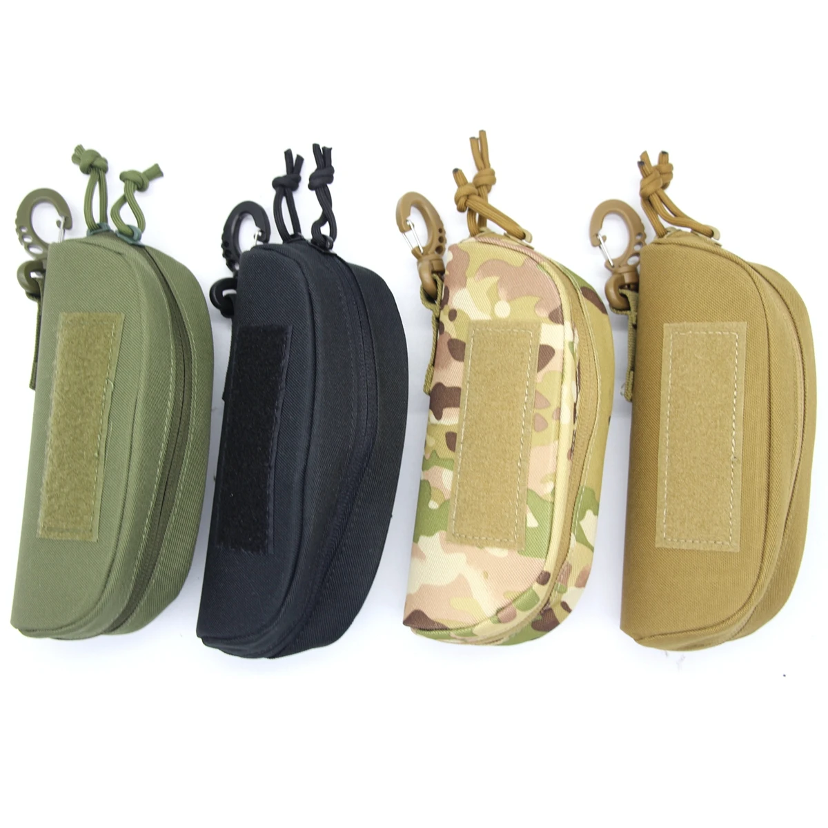 Estuche Táctico Molle para Gafas – Funda Nylon Anti-Golpes Exterior Caza
