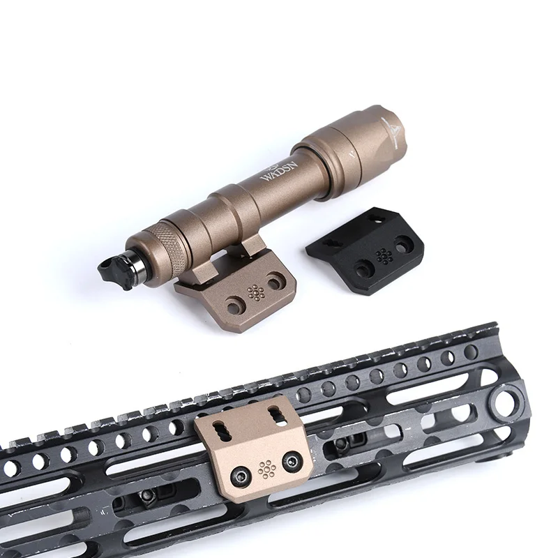 Soporte linterna táctica para rail M-LOK y Keymod - imagen 5