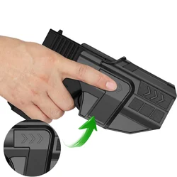 Funda táctica pistola OWB polímero paddle diestro liberación rápida
