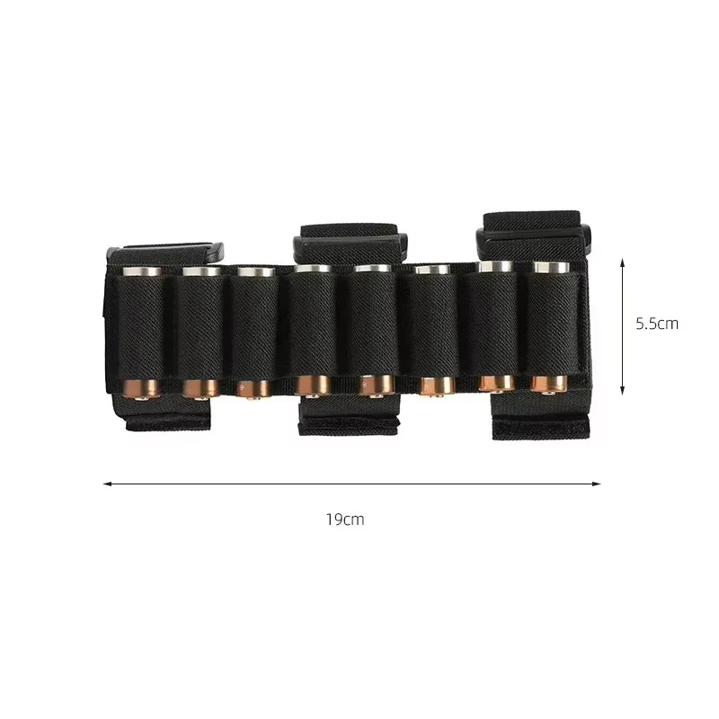 Portacartchos escopeta táctico – Funda 8 cartuchos calibre 12/20