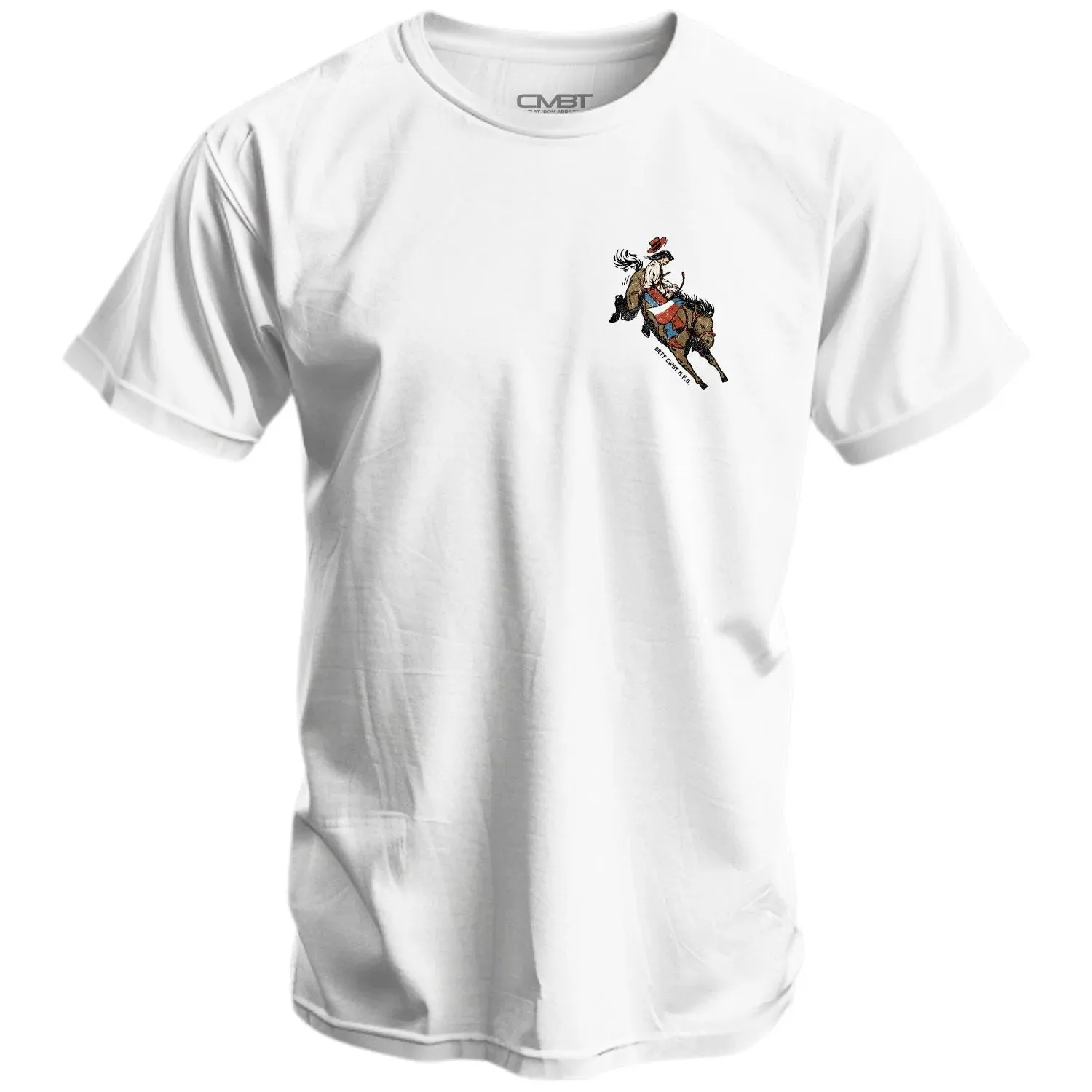 Camiseta táctica hombre Ride ’Em Raw algodón militar - imagen 4
