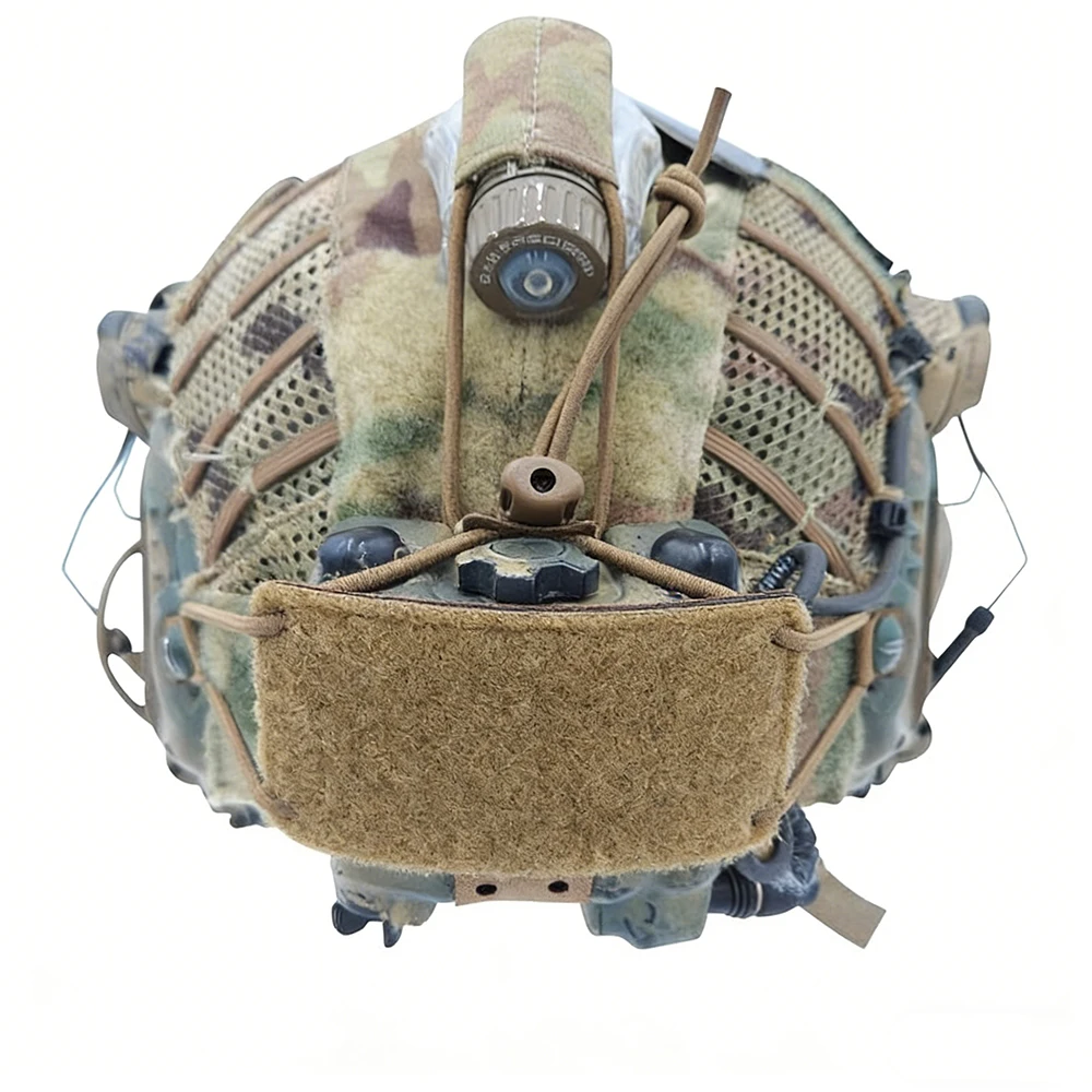 Bolsa táctica para baterías de visión nocturna fija al casco - imagen 4