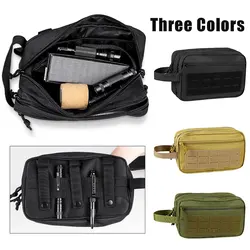 Bolsa táctica MOLLE organizador EDC modular para artículos aseo