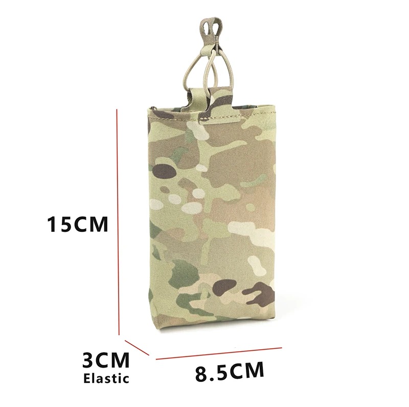 Bolsa radio táctica HSP MOLLE – Funda duradera Airsoft - imagen 3
