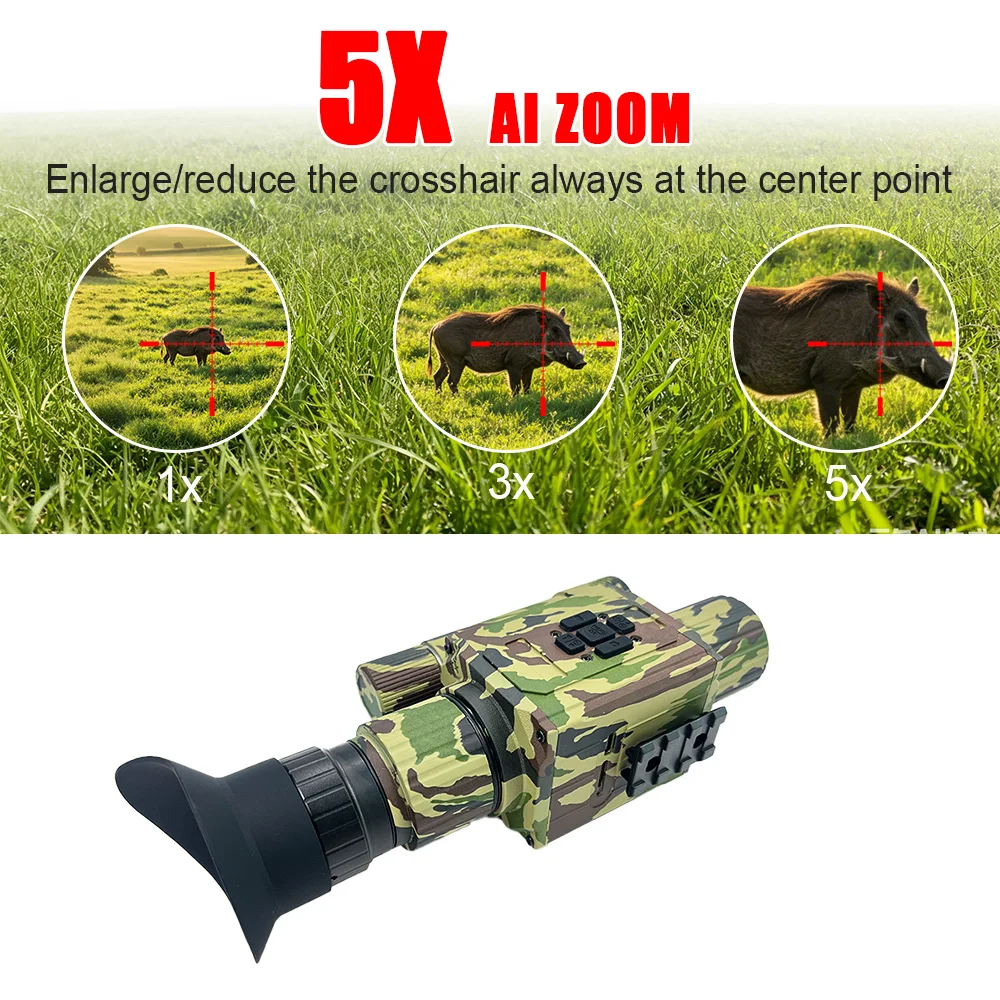 Visión nocturna camuflaje desierto con bolsa antipolvo portátil - imagen 3