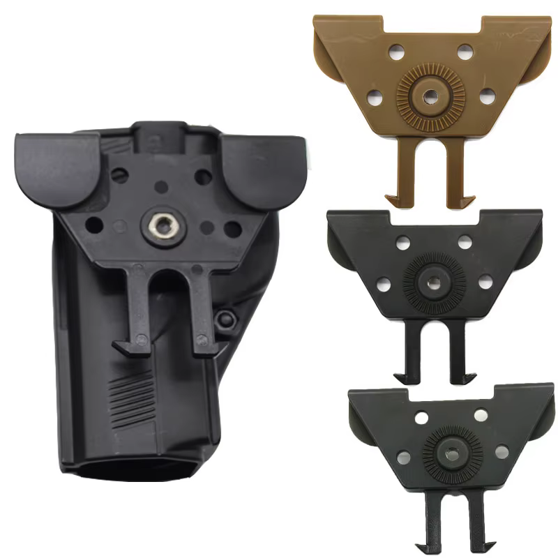 Placa MOLLE giratoria 360° – Adaptador para funda Glock 17 - imagen 2