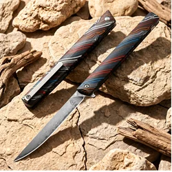 Cuchillo plegable táctico G10 multifunción para uso al aire libre