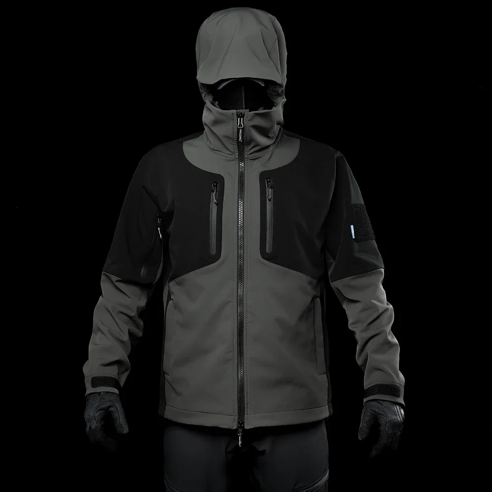 Chaqueta en uso outdoor