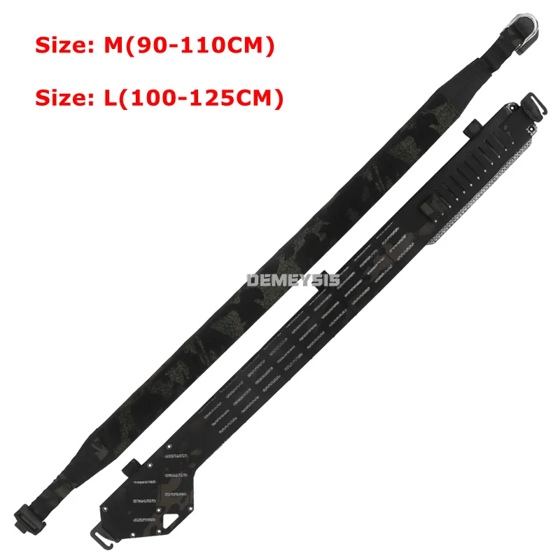 Cinturón táctico MOLLE 2 en 1 de liberación rápida para airsoft - imagen 5