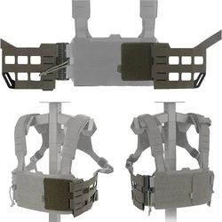 Cummerbund táctico MOLLE con liberación rápida para chaleco K – Airsoft y caza