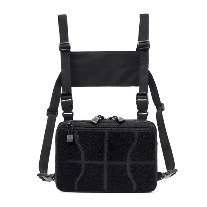Bolsa tactica MOLLE para chaleco de pecho y rinonera EDC uso exterior