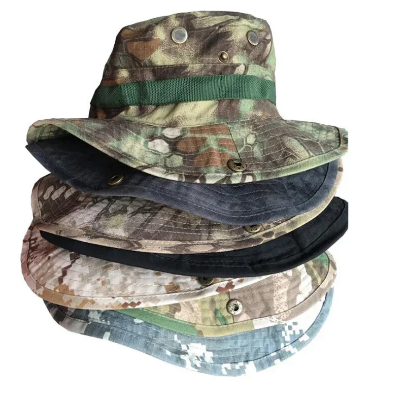 Gorra táctica boonie camuflaje ripstop para outdoor, airsoft y caza - imagen 5