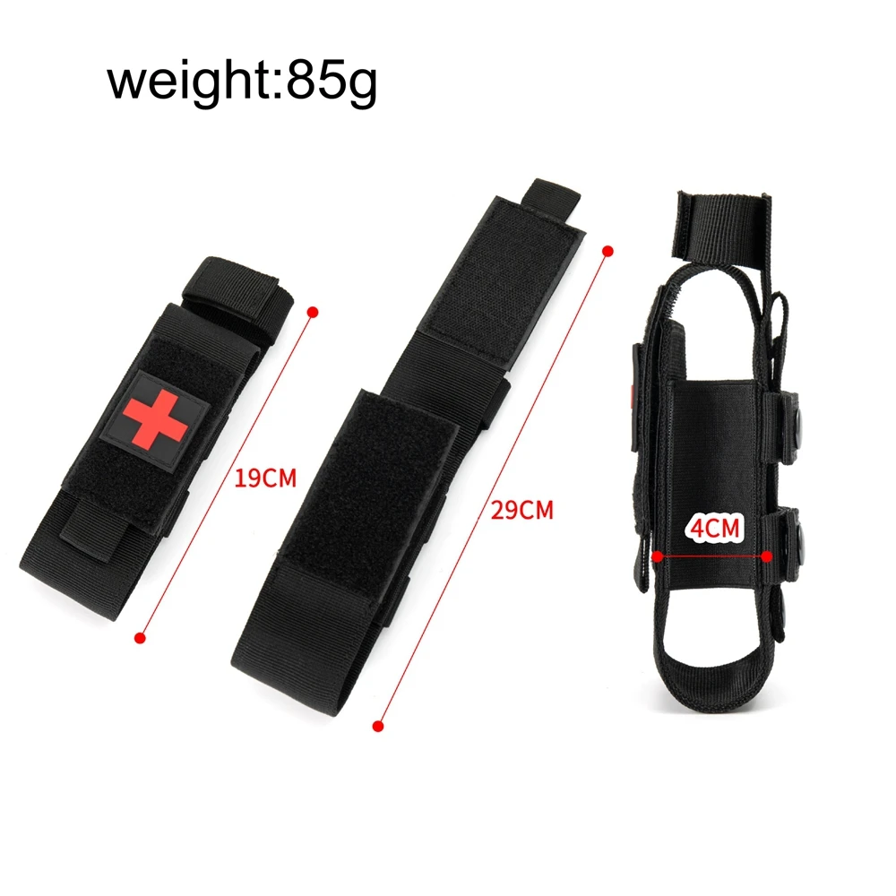 Soporte IFAK MOLLE para torniquete, bolsa táctica médica trauma EMT - imagen 5