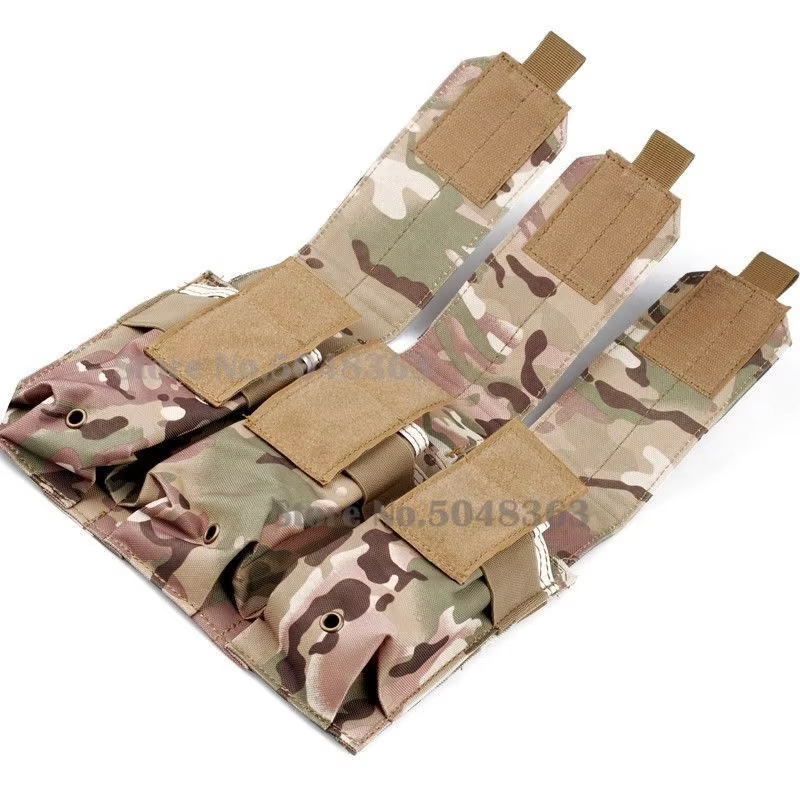 Bolsa táctica Triple M4 5,56mm Molle - Chaleco de tiro o Airsoft - imagen 3