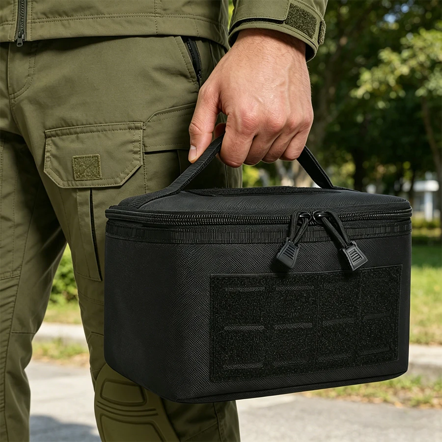 Bolsa para organizar equipo en acampada