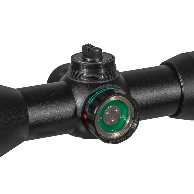 FIRE WOLF 4X32 AOE mira táctica rifle cruz iluminada roja y verde caza - imagen 2
