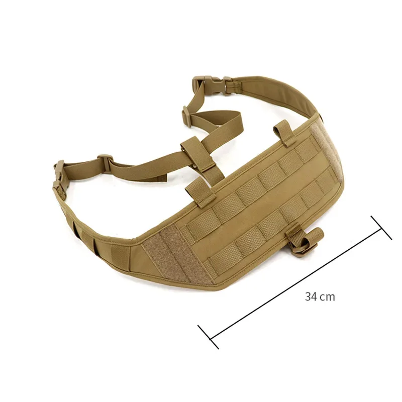 Chaleco táctico exterior con correas de hombro ajustables