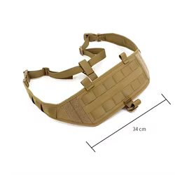 Chaleco táctico exterior con correas de hombro ajustables