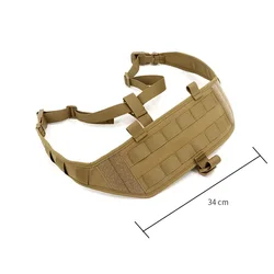 Chaleco táctico exterior con correas de hombro ajustables