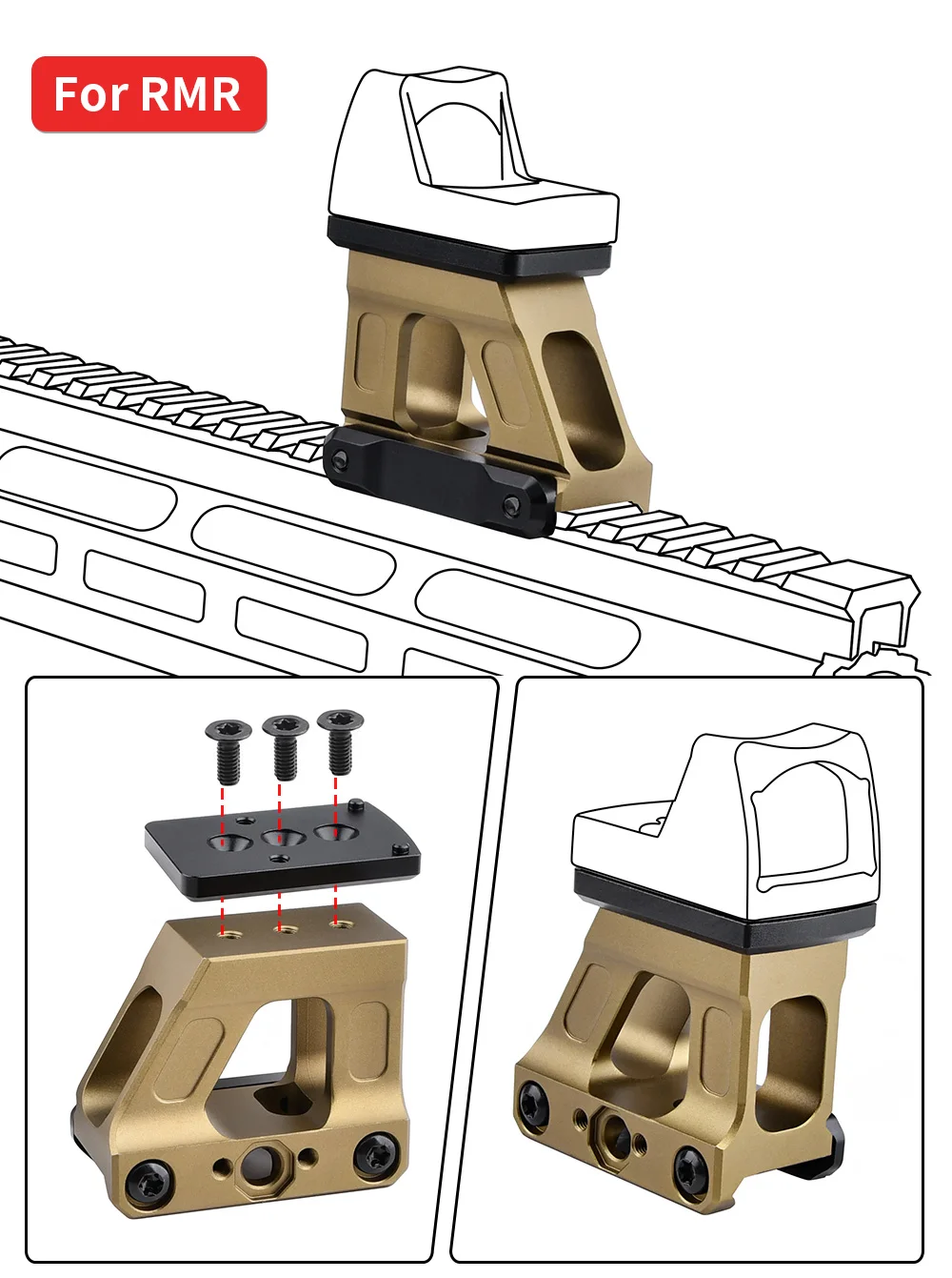 Detalle del conjunto adaptador