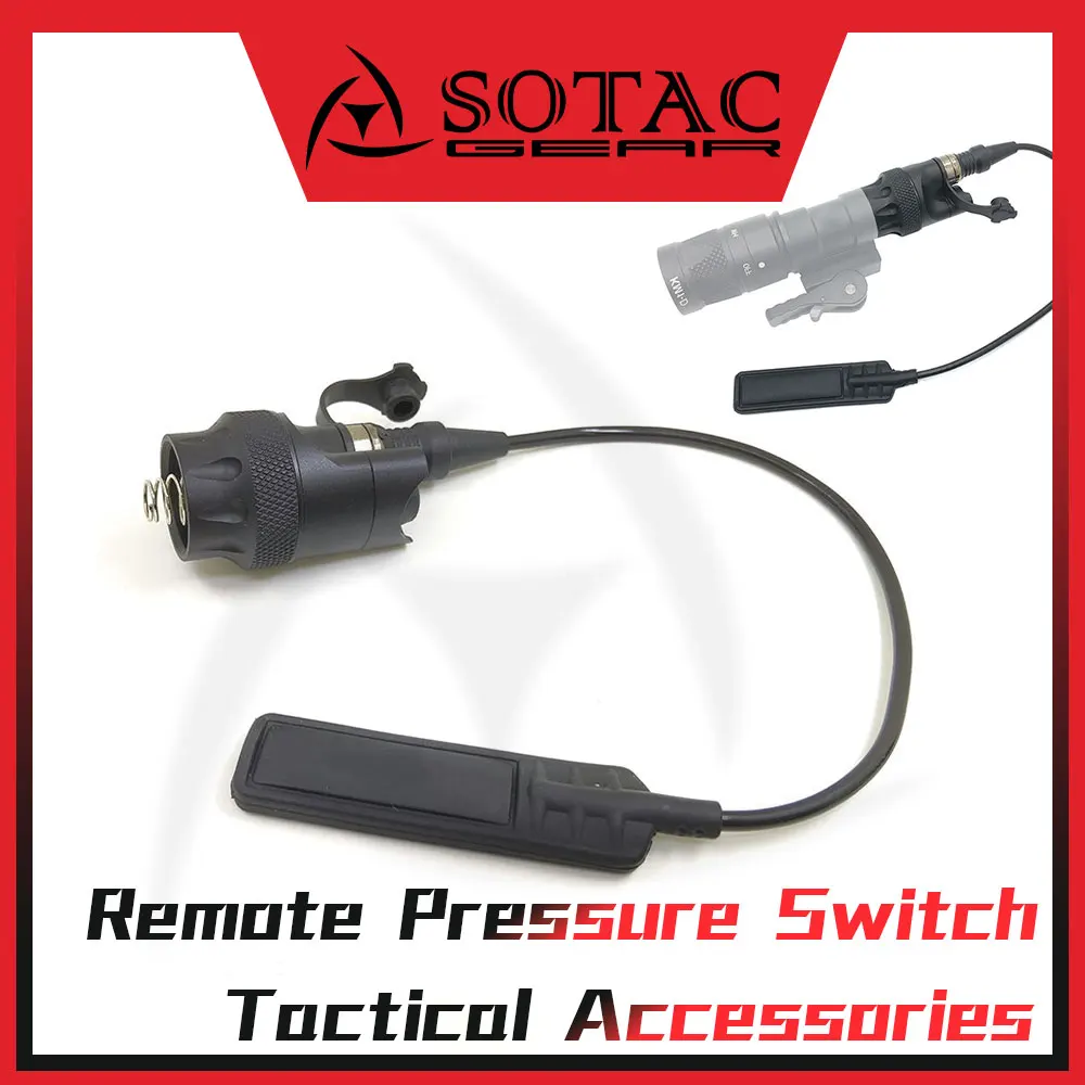 Wea-pon Linterna táctica M600 y M300 - interruptor de presión remota