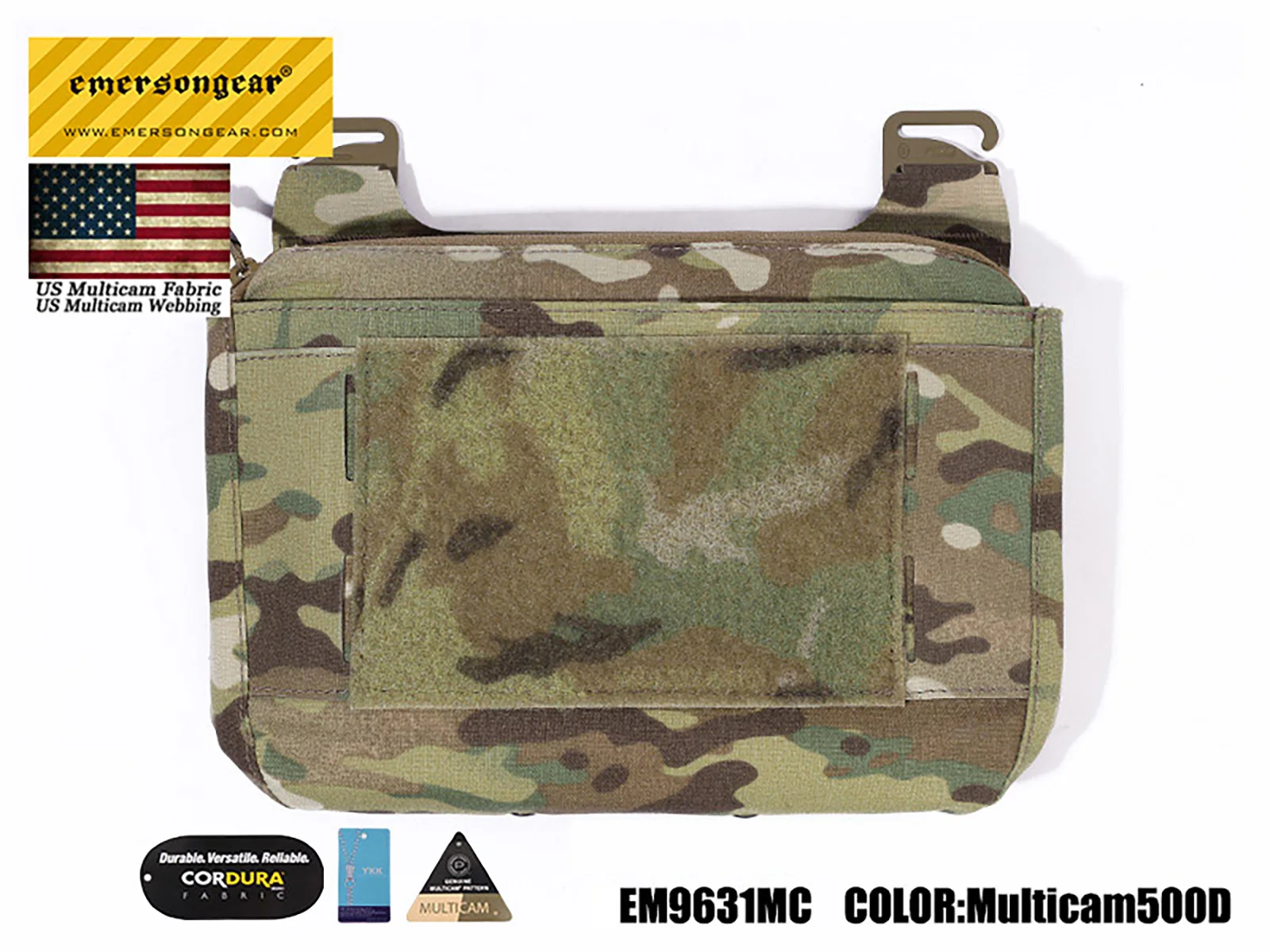 Emersongear EM9631 Portacargador MOLLE táctico con solapa - imagen 2