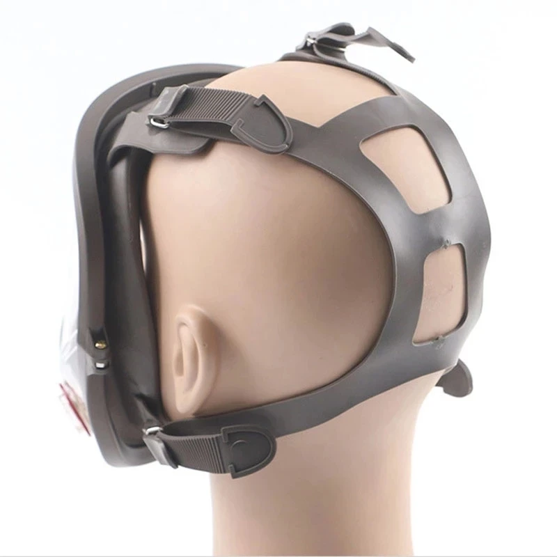 Máscara de gas respirador facial reutilizable antivaho anti polvo - imagen 3