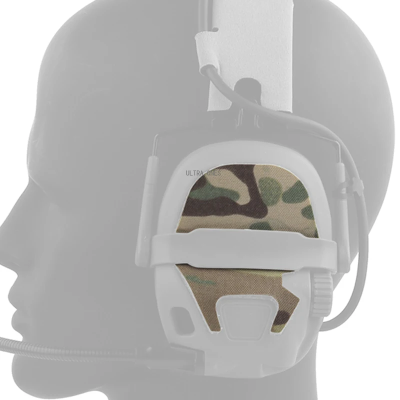 Parche velcro camuflaje protector auditivo tiro Gen 6