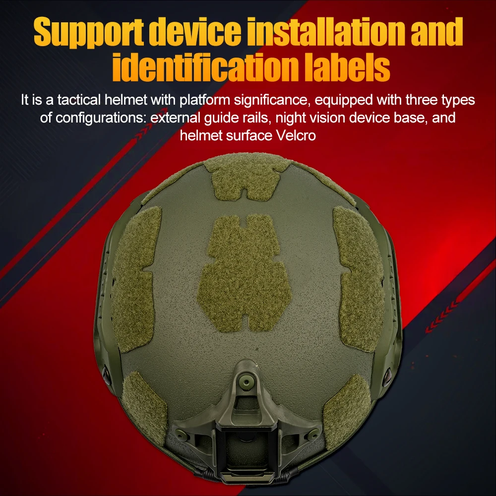Casco balístico ACH de aramida para airsoft y paintball táctico - imagen 4