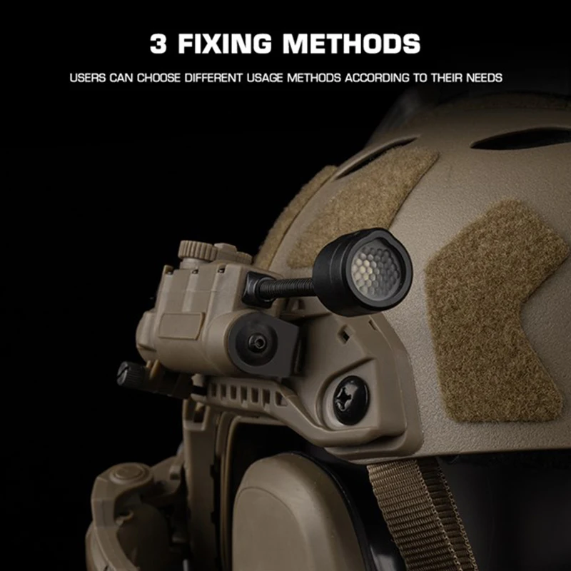 Sidewinder luz táctica estroboscópica IR para casco rápido multiusos - imagen 2