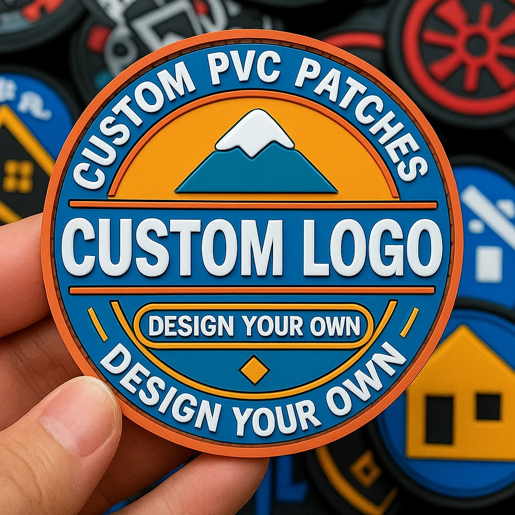 Parche táctico PVC 3D con transfer térmica logotipo personalizado - imagen 5