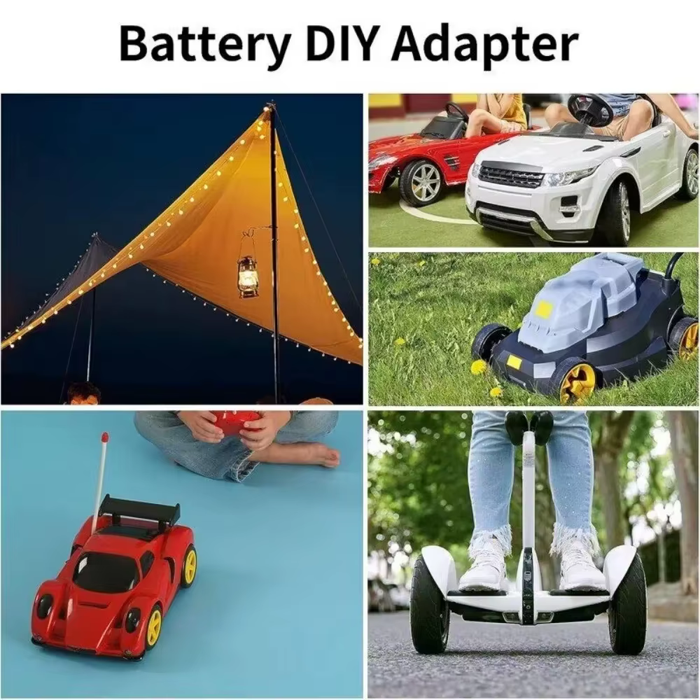 Adaptador batería Dewalt 20V Power Wheel con fusible - imagen 5