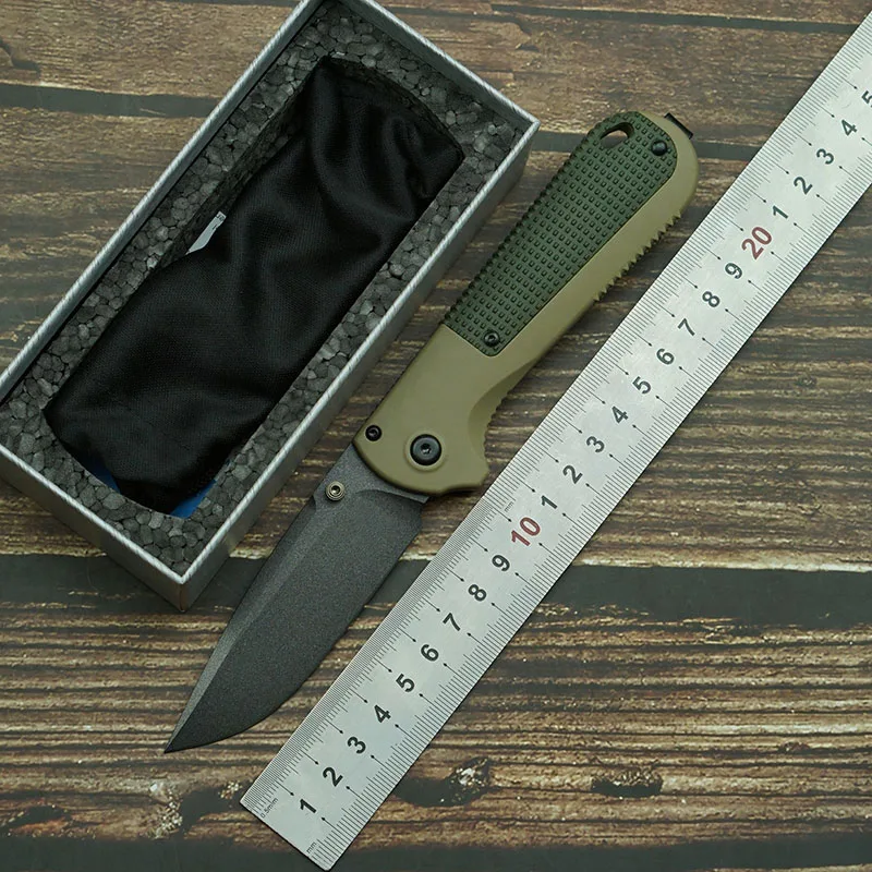 Redoubt-430BK cuchillo plegable D2 hoja de acero fibra nailon EDC - imagen 2