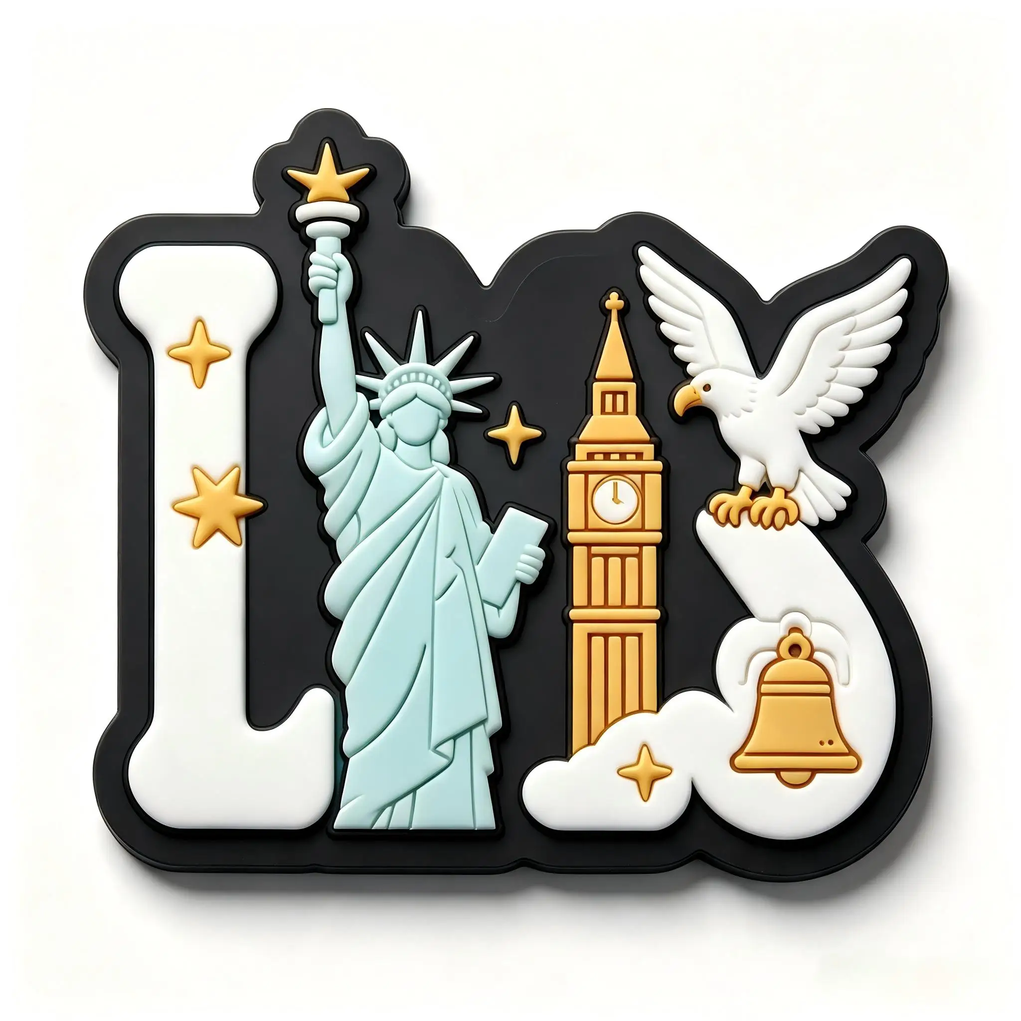 Imanes de nevera personalizados de PVC blando - imagen 2