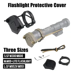 SureFire Protector de lente abatible para linterna