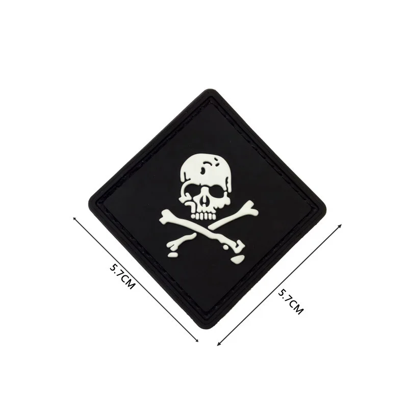 Parche táctico militar PVC 3D pato amarillo con cierre Velcro