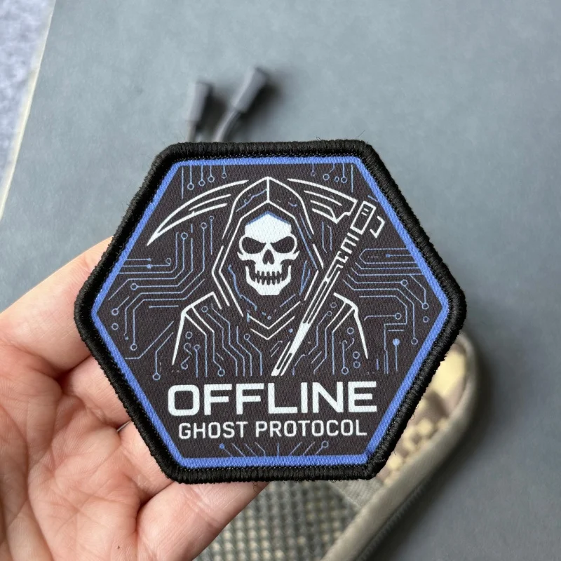 Offline Ghost Protocol – Parche táctico con gancho y bucle - imagen 4
