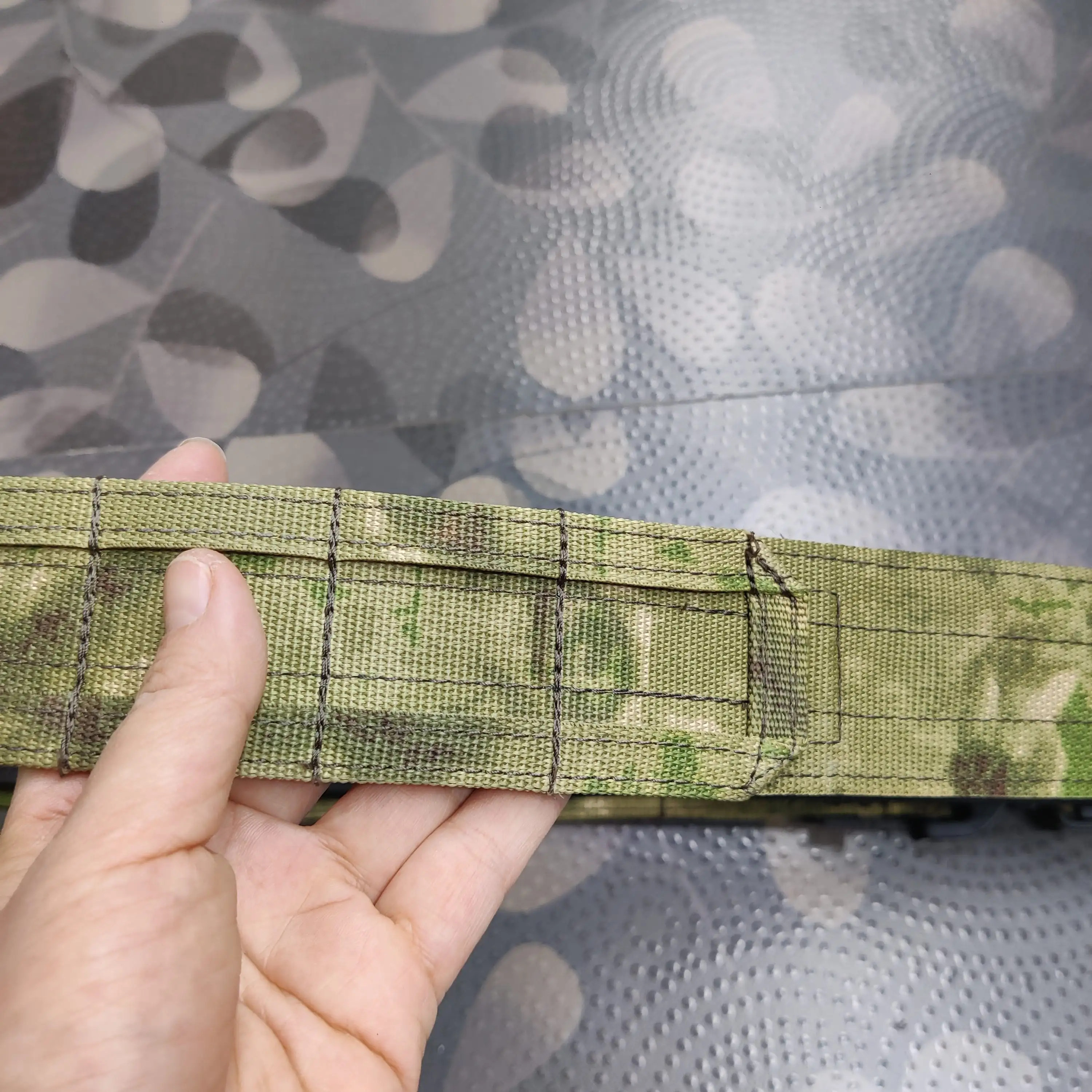 Detalle del camuflaje