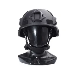 Casco balístico Mich2000 UHMW-PE nivel IIIA negro