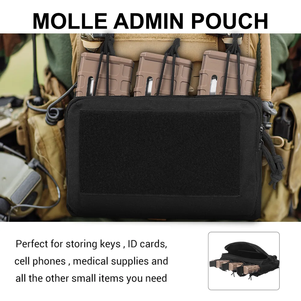 Bolsa táctica para cargadores 5.56/.223 con sistema MOLLE EDC - imagen 5